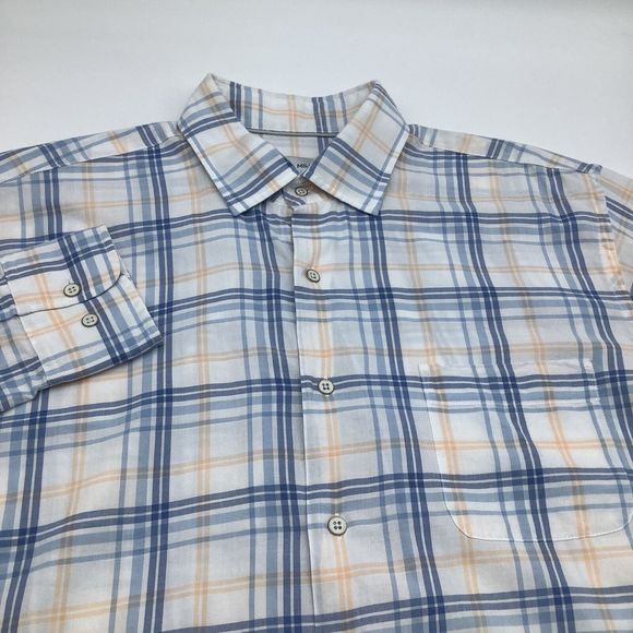 Peter Millar Mens Long Sleeve Button Up Shirt Size‎ Medium - Picture 1 of 7